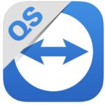 The TeamViewer QuickSupport icon on iOS